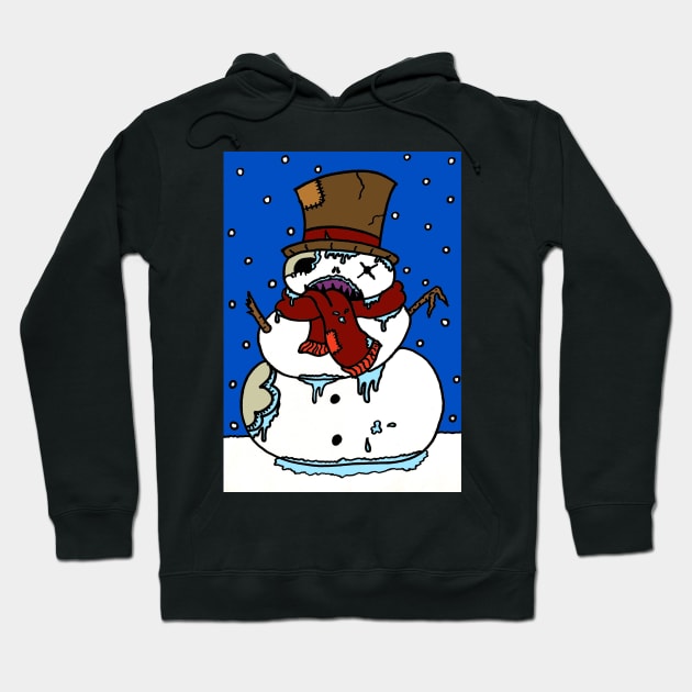 Froztee the Zomb-Man Hoodie by SimplyMrHill